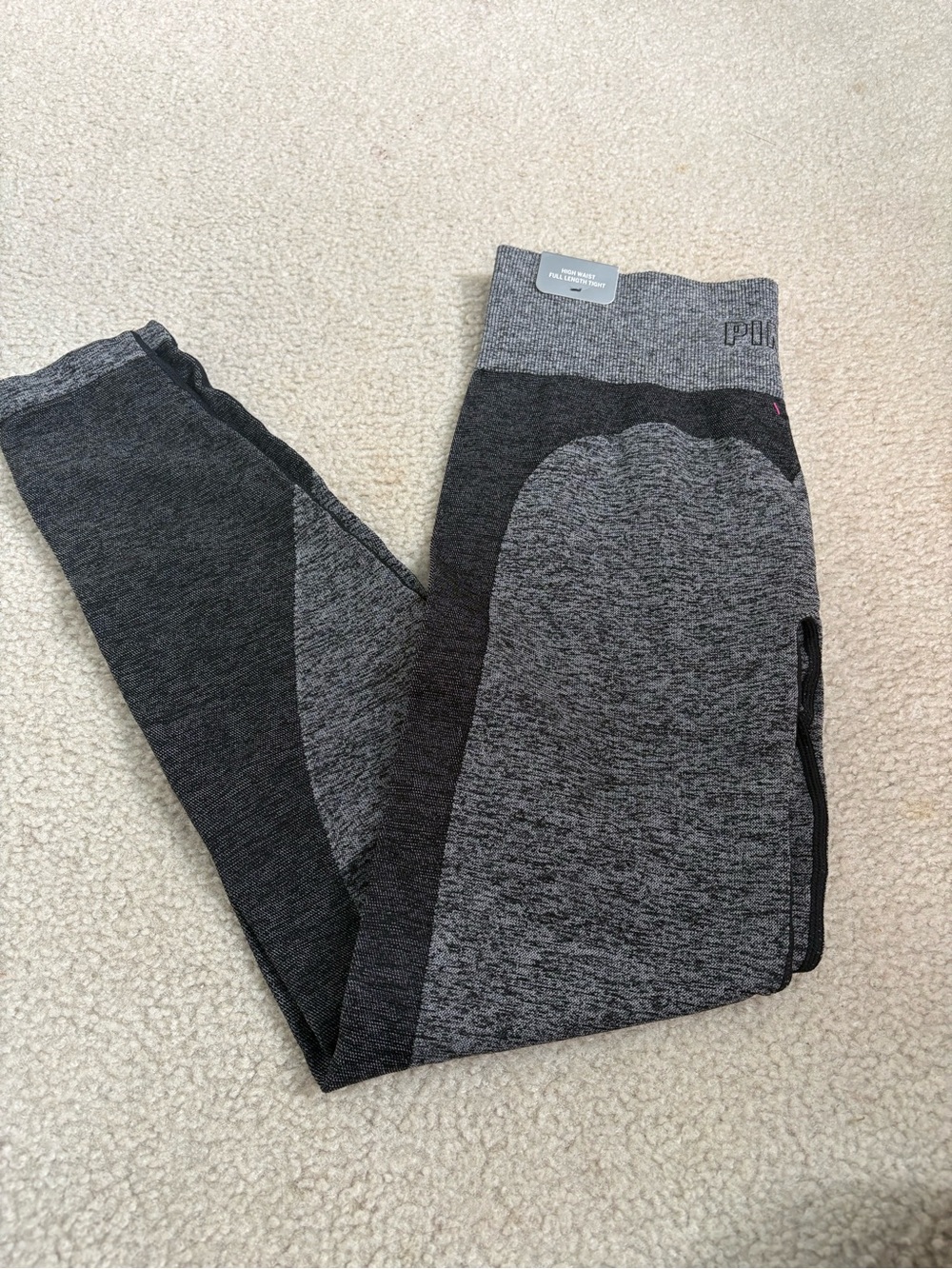 PINK Victoria's Secret Dark Grey Seamless Leggings